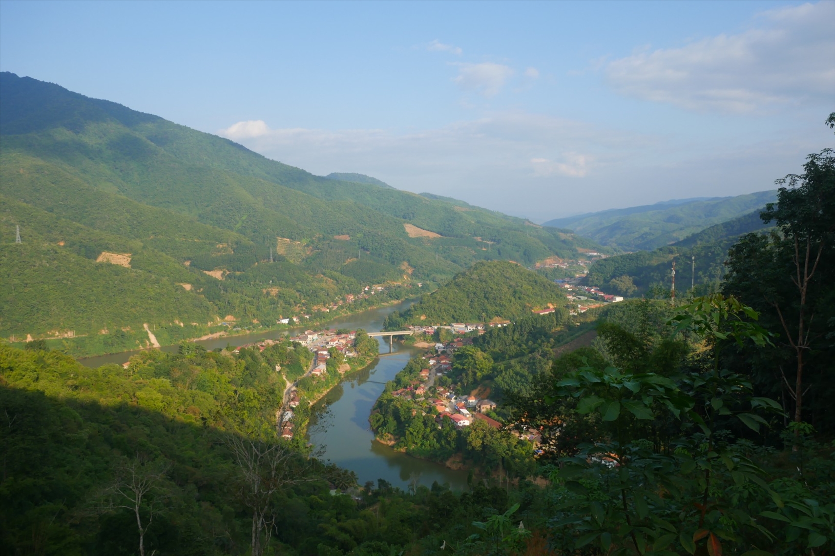 Muang Khua on the Nam Ou River