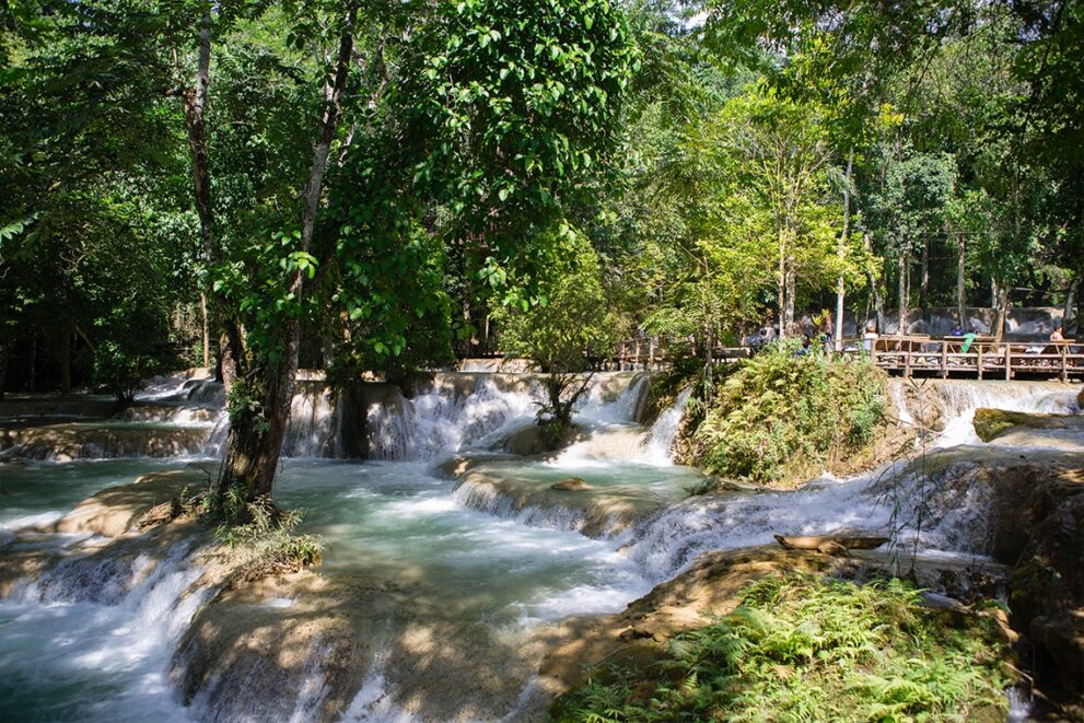 Lower Waterfall - Tad Sae Waterfall