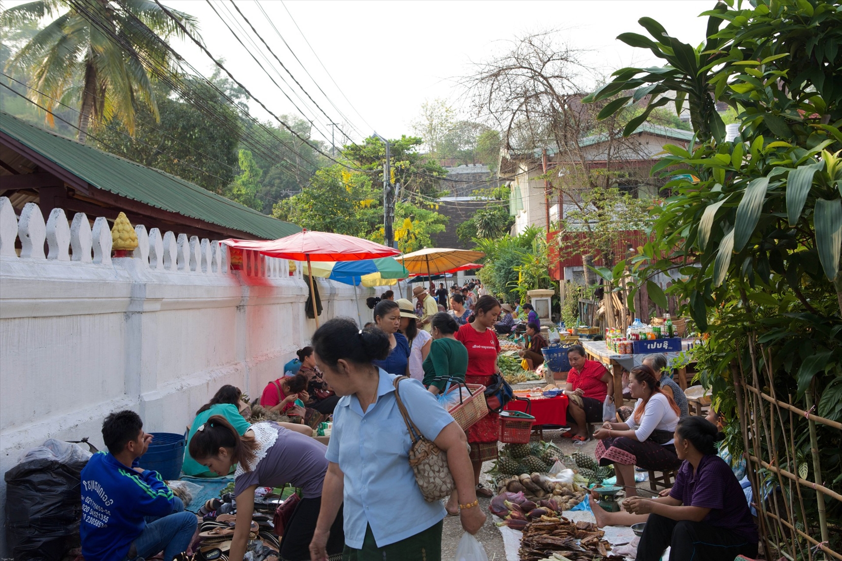 Morgenmarkt in Luang Prabang