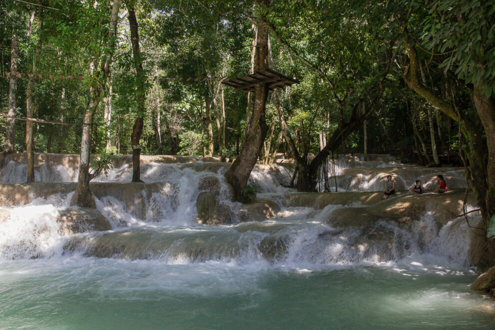 Lower Waterfall - Tad Sae Waterfall