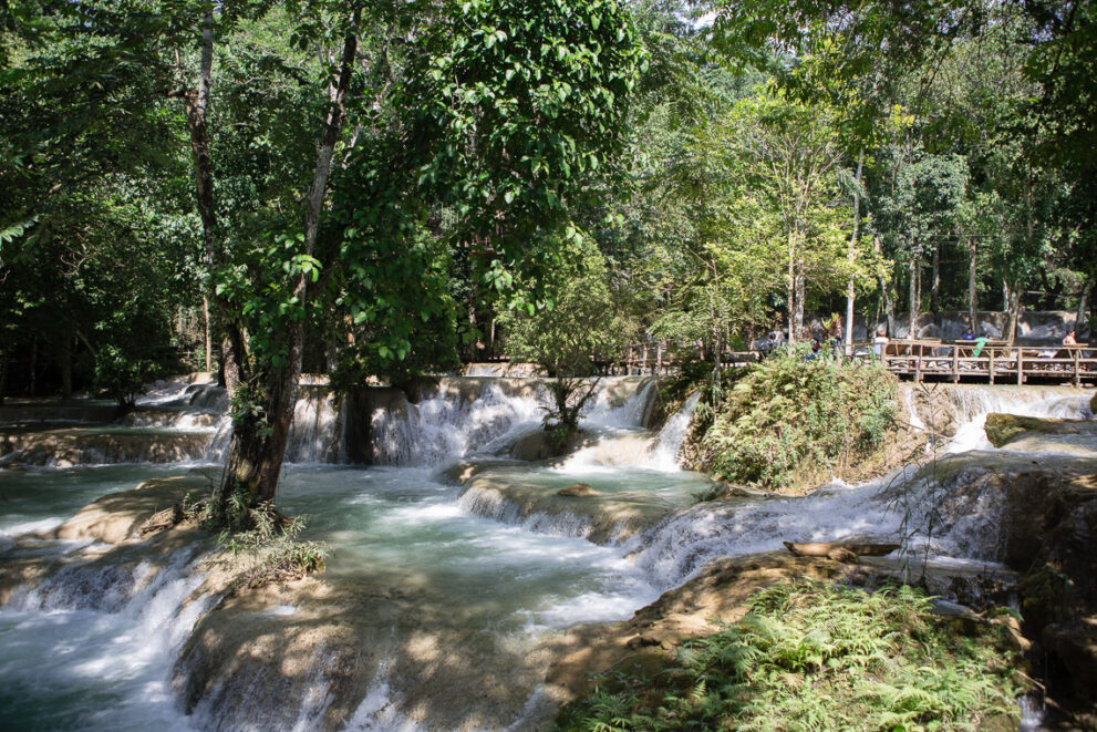 Lower Waterfall - Tad Sae Waterfall