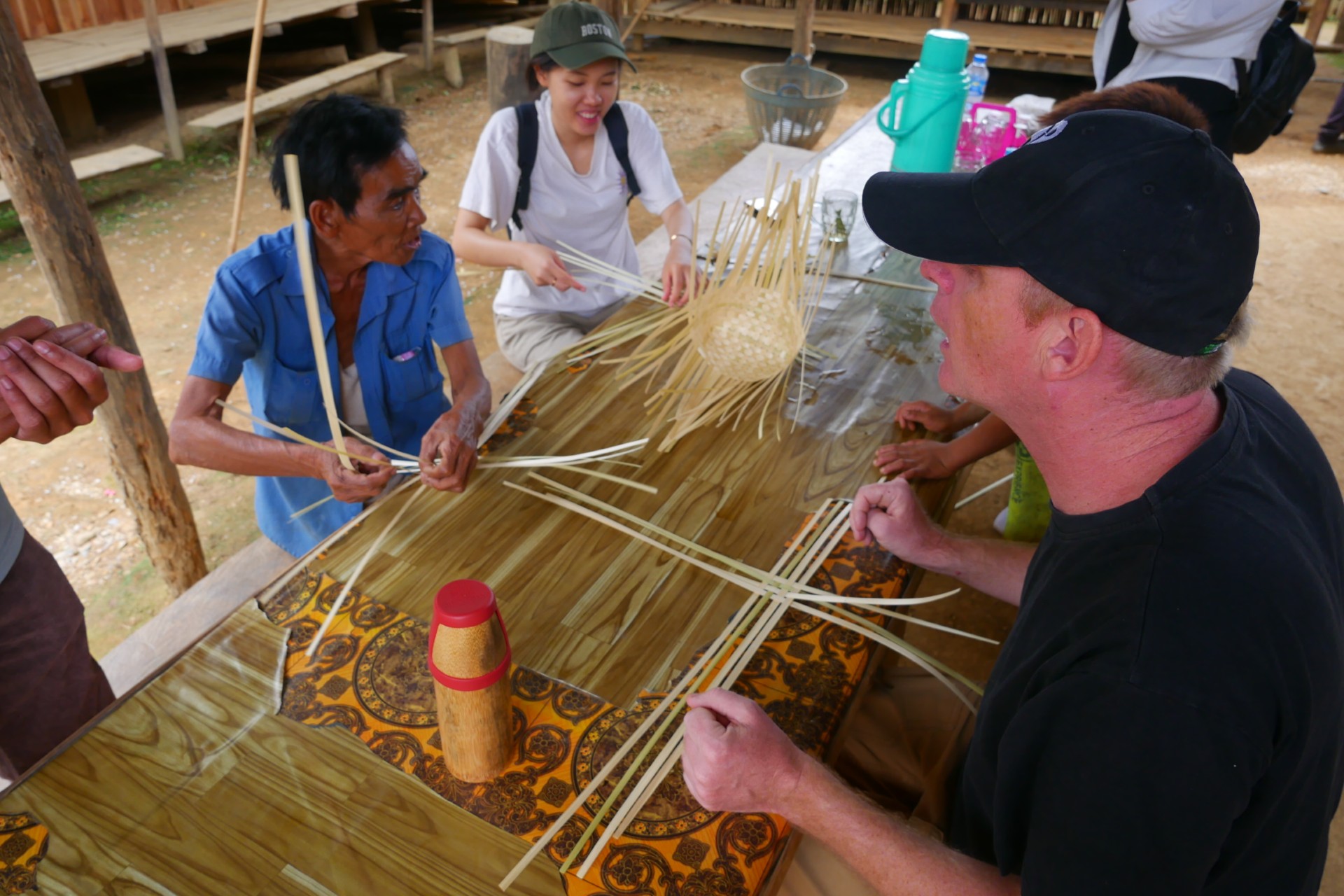 Ban Hoauy Fai Bamboo Weaving