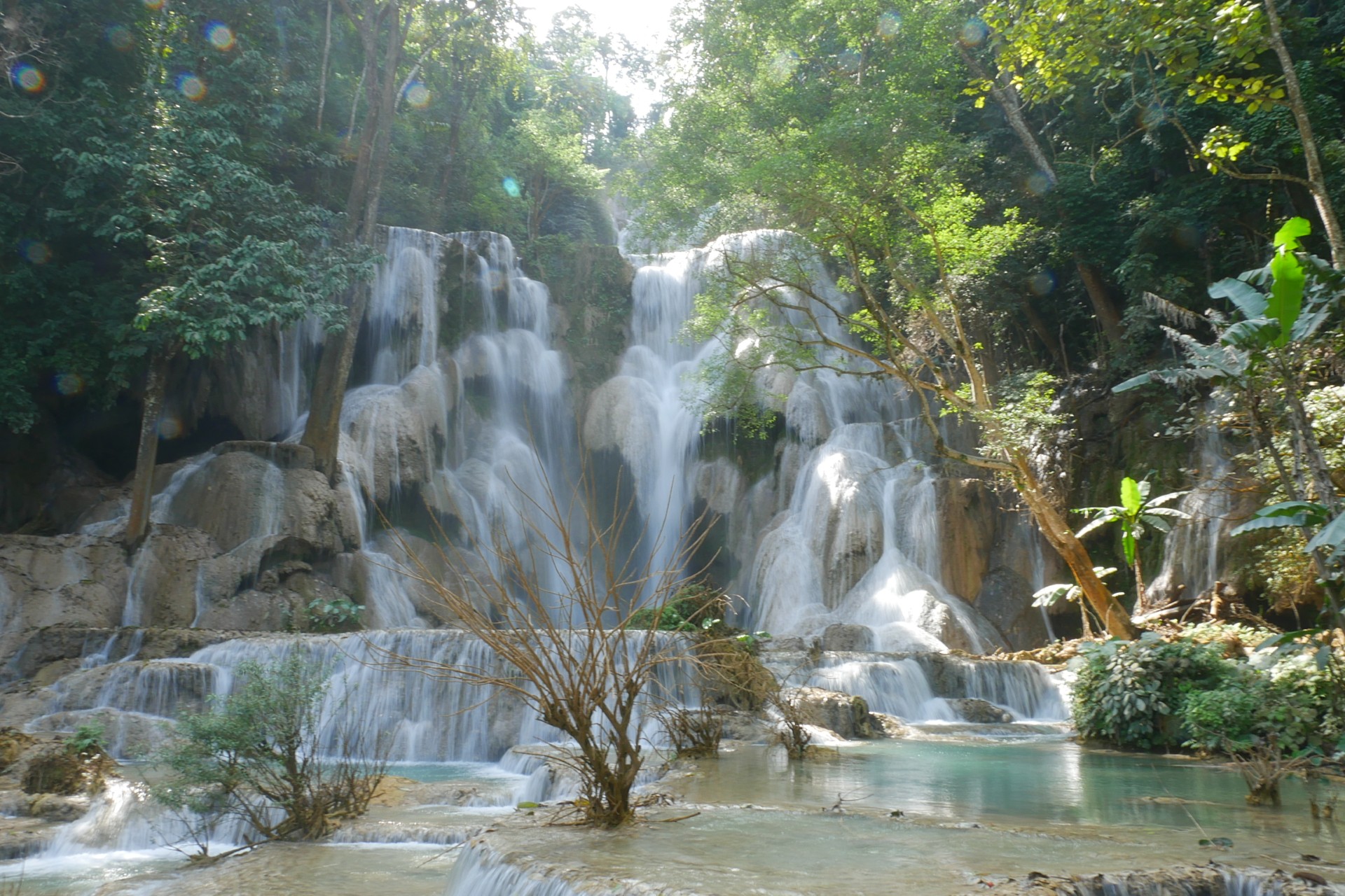 Kuang Si Wasserfall